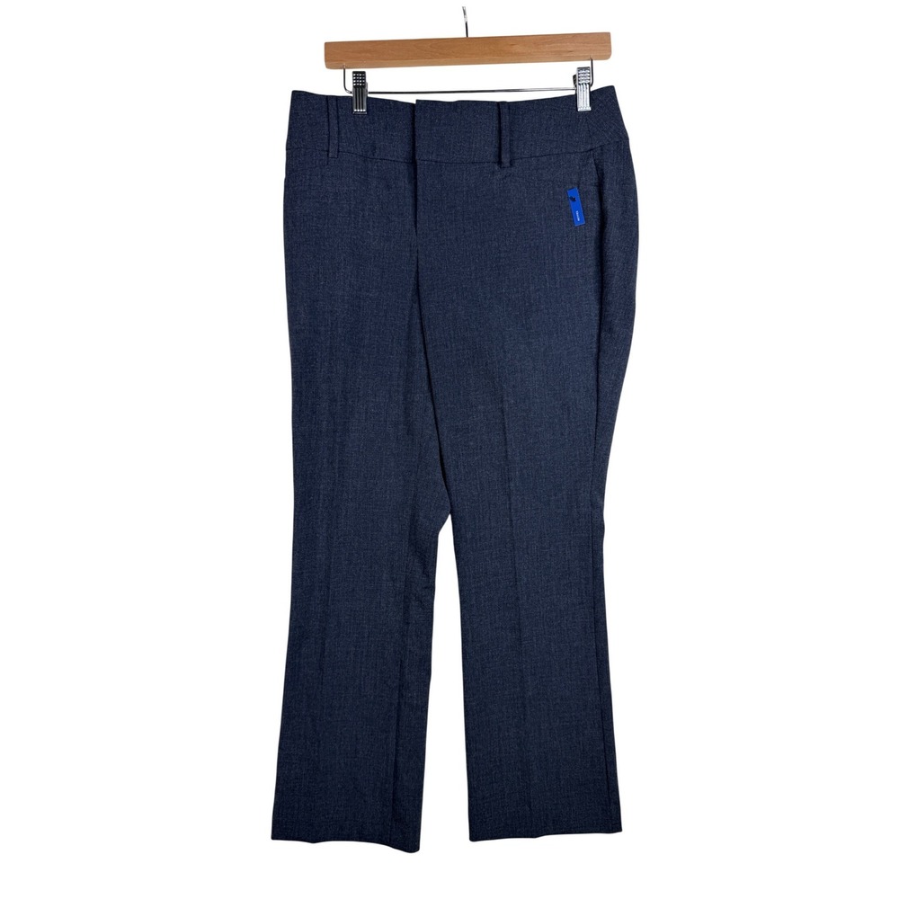 NWT Apt.9 Women's Tummy Control Bootcut Navy Blue Dress Pants High Rise Size 8P